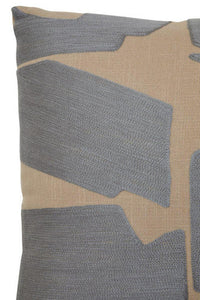 Bosie Ozella Natural And Grey Square Cushion