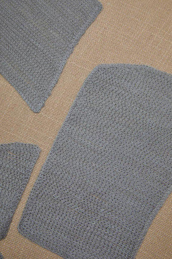 Bosie Ozella Natural And Grey Square Cushion