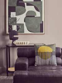 Bosie Ozella Green And White Cushion