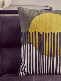 Bosie Ozella Green And White Cushion