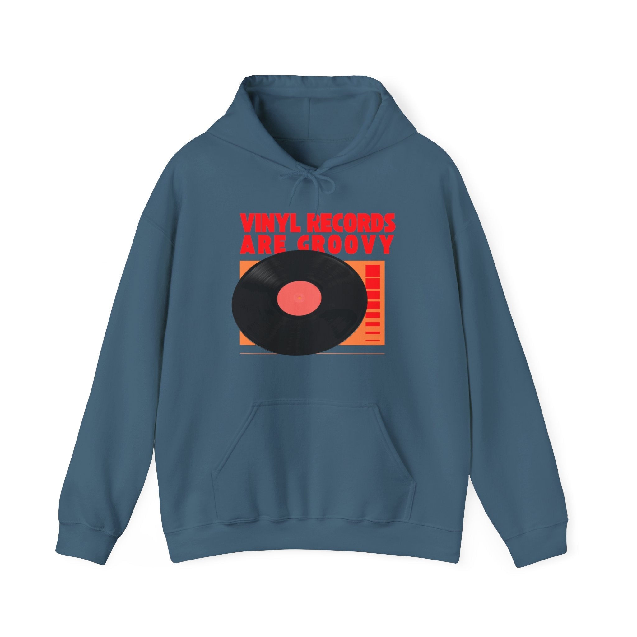 'Vinyl Records Are Groovy' Men's Hoodie