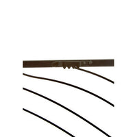Trento Large Black Leaf Design Wall Art