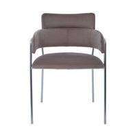 Tamzin Mink Velvet Dining Chair