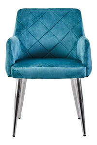 Tamzin Light Blue Splayed Dining Chair