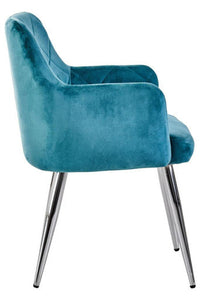 Tamzin Light Blue Splayed Dining Chair