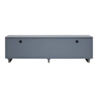 Deskey Grey Shagreen Effect Media Unit