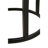 Malang Round Table With Iron Frame