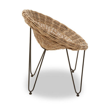 Java Kubu Natural Rattan Chair