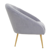 Tania Grey Occasional Chair