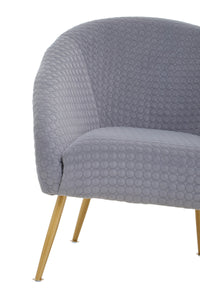 Tania Grey Occasional Chair