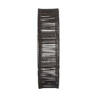 Batu Large Black Rattan Wall Shelf
