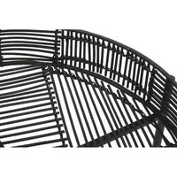 Batu Set Of 2 Black Rattan Side Tables