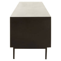 Jakara Black Finish Wooden Media Unit