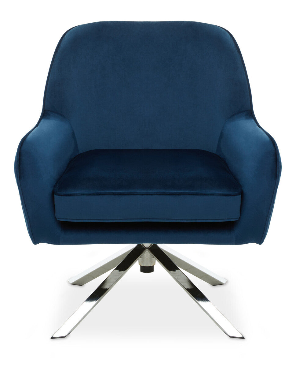 Avery Midnight Velvet Chair