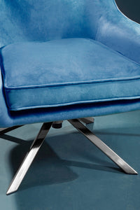 Avery Midnight Velvet Chair