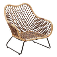 Manado Black Iron Frame Chair