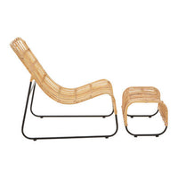 Manado Chair And Footstool