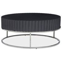 Genoa Grey Hi Gloss Finish Coffee Table