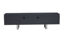 Genoa Hi Gloss Grey Media Unit