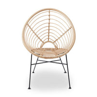 Java Natural Rattan Round Chair