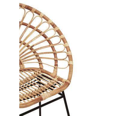 Java Natural Rattan Sunflower Chair