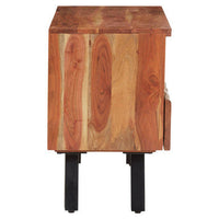 Nashik Two Drawer Acacia Wood Media Unit