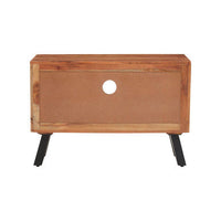 Nashik Two Drawer Acacia Wood Media Unit