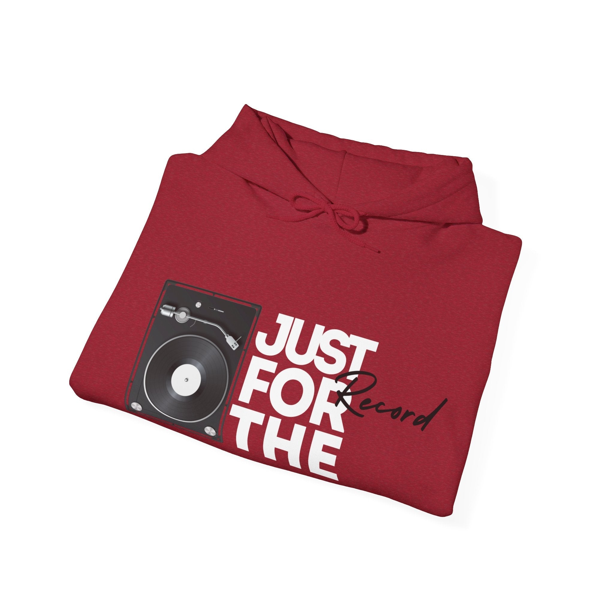 'Just for the Record' Men's Hoodie