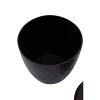 Allegra Bronze Finish Metallic Bathroom Jar