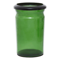 Allegra Kiara Green Glass Bathroom Glass Tumbler