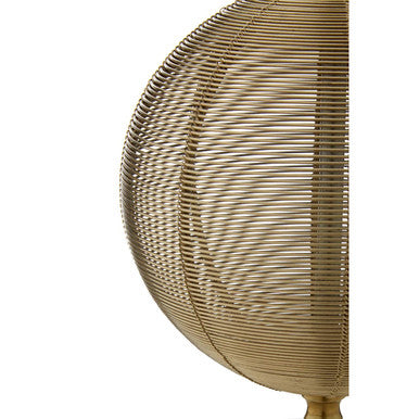 Melora Round Gold Finish Table Lamp
