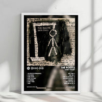 The Roots "Game Theory" Album Cover Poster - with Complete Tracklist