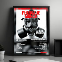 Pharoahe Monch "W.A.R. (We Are Renegades)" Album Cover Poster - with Complete Tracklist