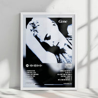 Gene "Olympian" Album Cover Poster - with Complete Tracklist