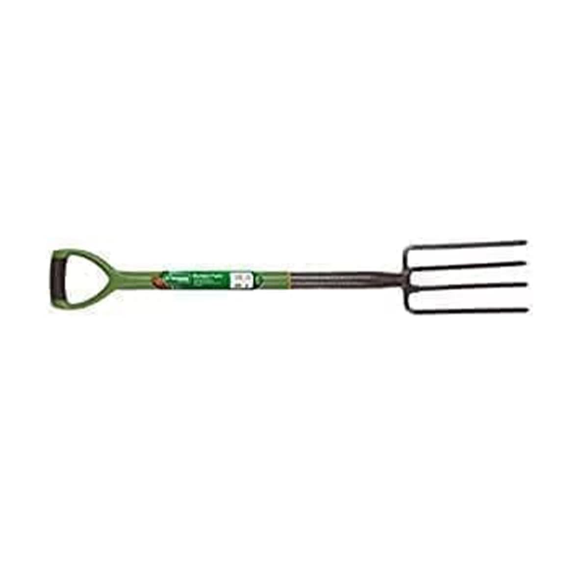 Carbon Steel Border Fork with Soft Grip D Handle