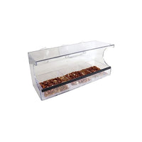 Large Window Bird Feeder with Suction Cups and 3 Feeding Sections