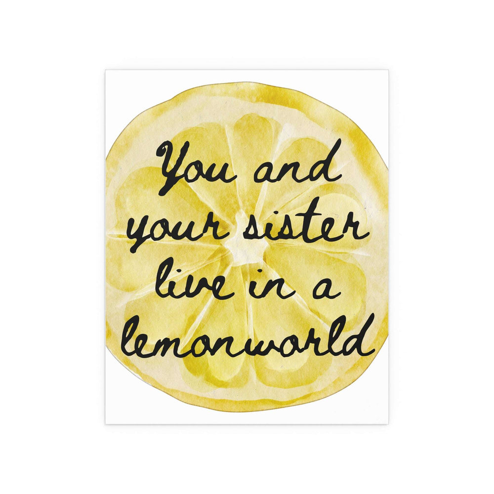 The National - Lemonworld (Yellow)