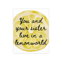The National - Lemonworld (Yellow)
