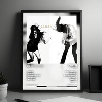 Cults "Cults" Album Cover Poster - with Complete Tracklist