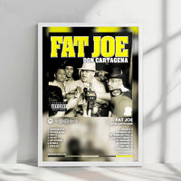 Fat Joe "Don Cartagena" Album Cover Poster - with Complete Tracklist