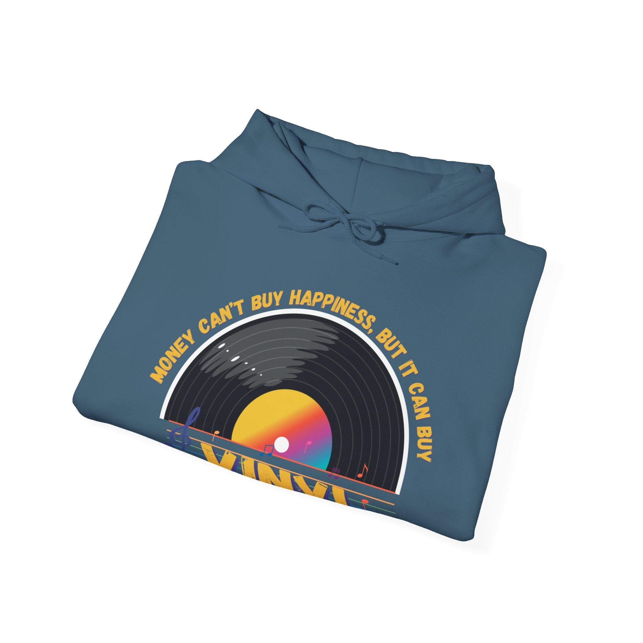 'Money Can't Buy Happiness, But It Can Buy Vinyl' Men's Hoodie