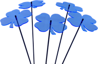 Large SunCatcher Set of 5 Lucky Shamrock