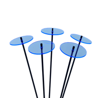 Medium Garden Décor Ornaments Set of 5 'Sun Discs'