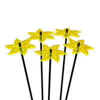 Medium Garden Décor Ornaments Set of 5 'Lotus'