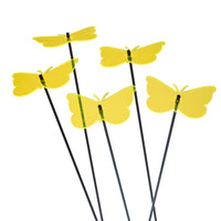 Large Garden Décor Ornaments Set of 5 'Gatekeeper Butterflies'