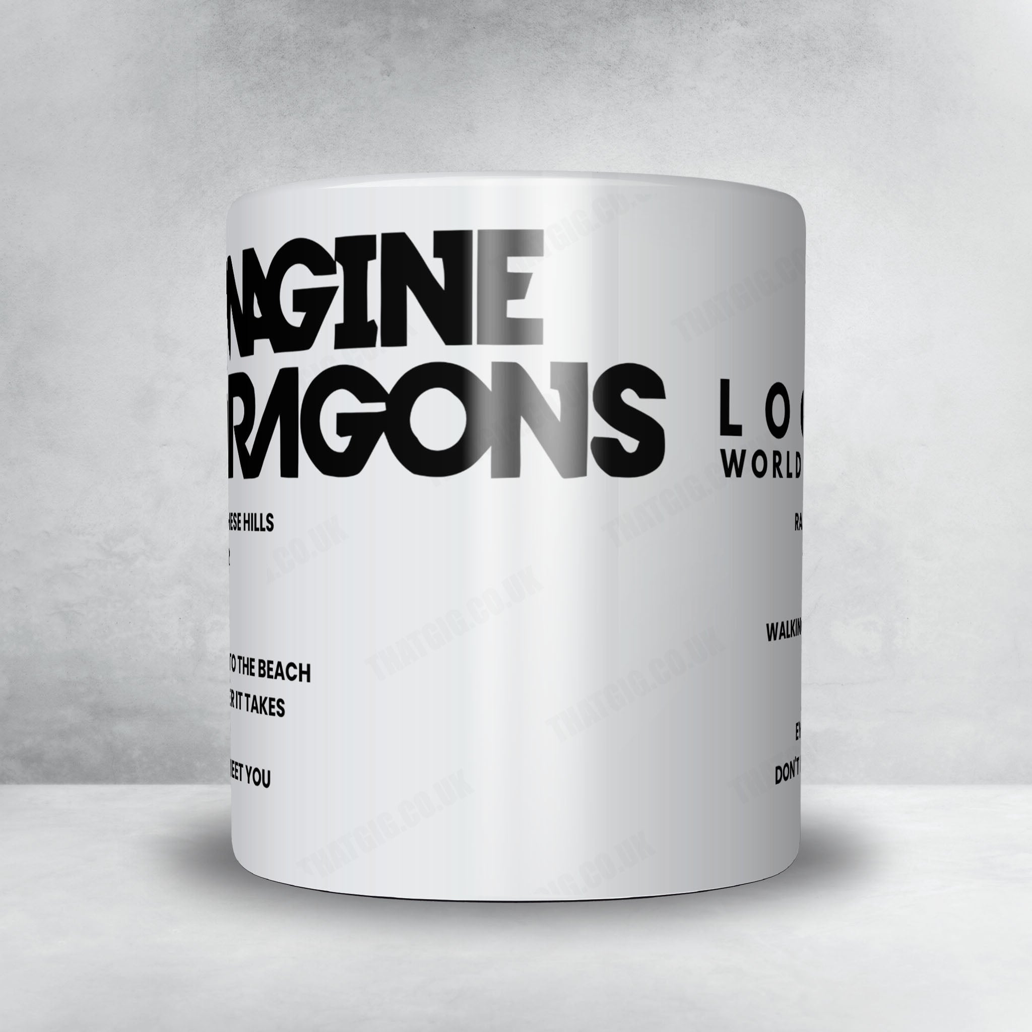 Imagine Dragons Setlist Mug - Dos Equis Pavilion, Dallas - September 4th, 2024