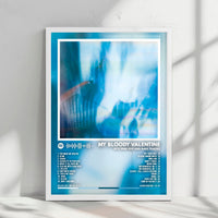 My Bloody Valentine "EPs 1988-1991" Album Cover Poster - with Complete Tracklist