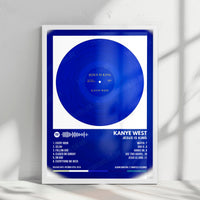 Kanye West "Jesus Is King" Album Cover Poster - with Complete Tracklist