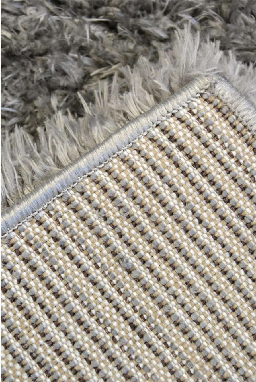 Lagom Grey Super Soft Shaggy Rug