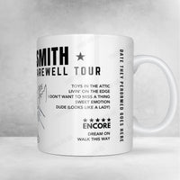 Aerosmith Setlist Mug - UBS Arena, Elmont - September 9th, 2023